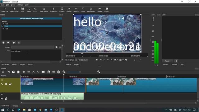 Shotcut Video Editor For Beginners