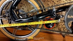 Красный электро привод для велосипеда Стрида