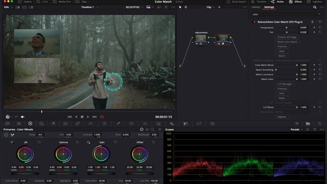You have to try the Color Match OFX for DaVinci Resolve! смотреть онлайн
