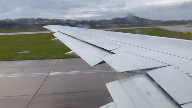 Красивый взлет из Сочи Boeing 767 Utair