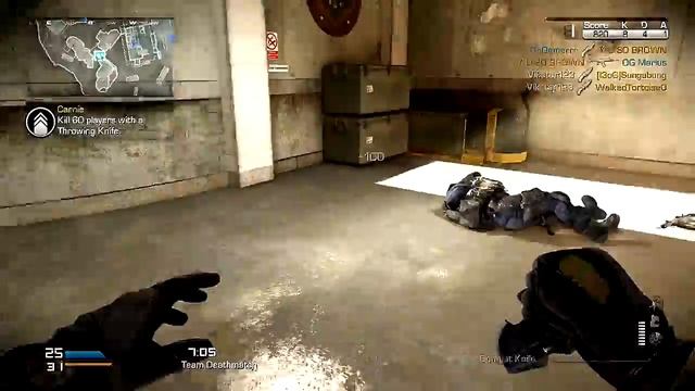CoD Ghosts Team Throwing Knife #2 - "PET DUCK & CHICKEN?!" with Vikkstar123 смотреть онлайн