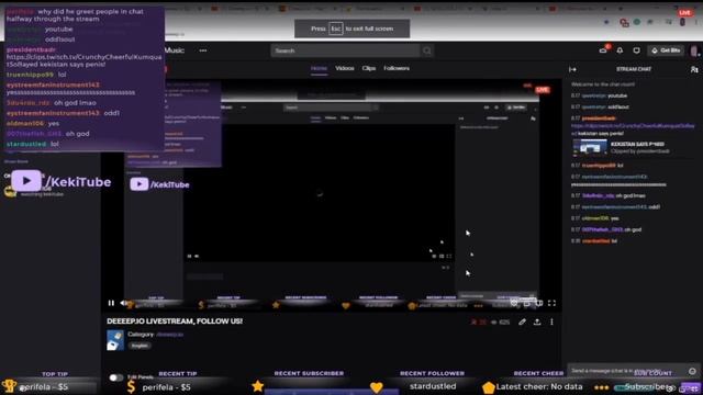 The Kekistan Paradox... from a deeeep.io KekiTube Livestream смотреть онлайн