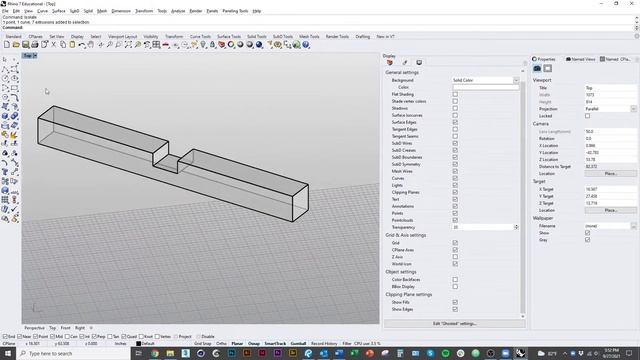 3D modeling furniture in Rhino смотреть онлайн