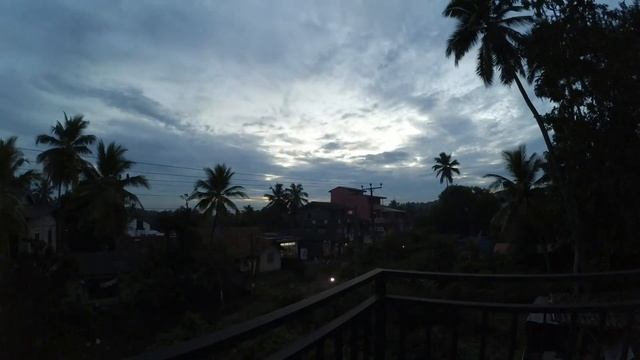 Sunset At Kadawatha [Time-lapse]
