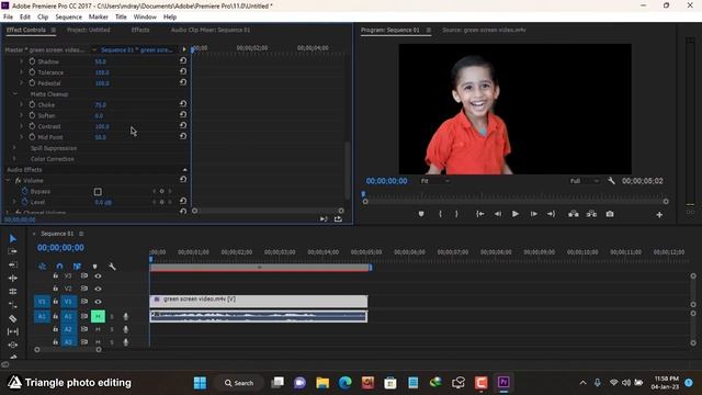 Green screen background remove from video using Premiere pro | video editing tutorial in Bangla смотреть онлайн