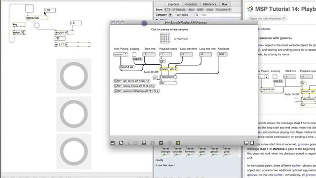 MFM MAX6 Basics #1.3 - Hacking into Tutorial 14 adding our own patch elements смотреть онлайн
