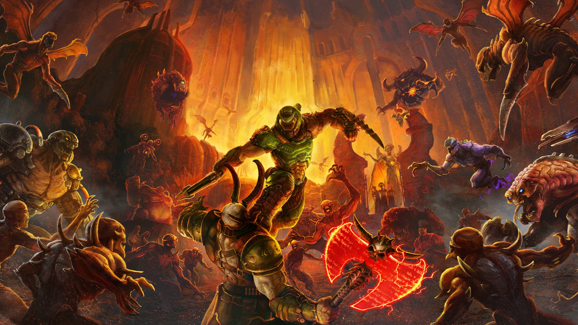 ETERNAL GAINS | Doom Eternal | Soundtrack, Hard, Work, Gym