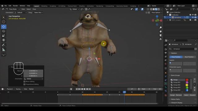 BLENDER 3.6 Как я делаю анимации смотреть онлайн