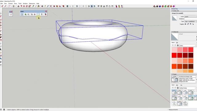 Modeling a Donut WITH SPRINKLES in SketchUp смотреть онлайн