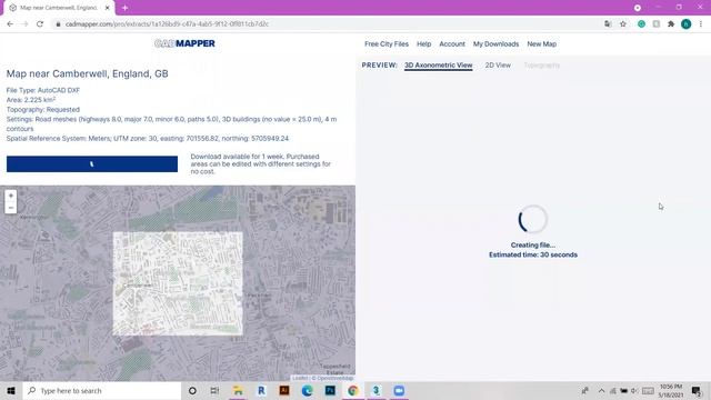 Cadmapper Tutorial Using Cadmapper and Importing 3d lanscape to Adobe 3dmax смотреть онлайн