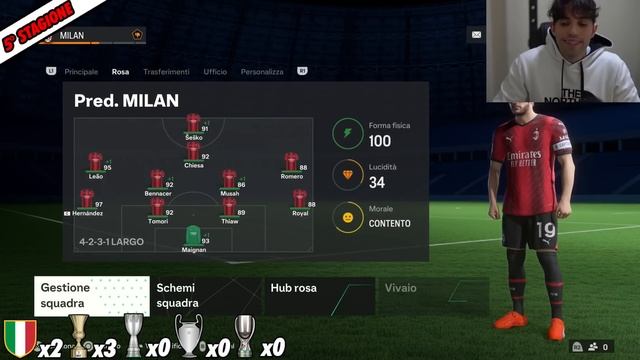 CARRIERA CON il NUOVO MILAN di PAULO FONSECA... SU FC 24! смотреть онлайн