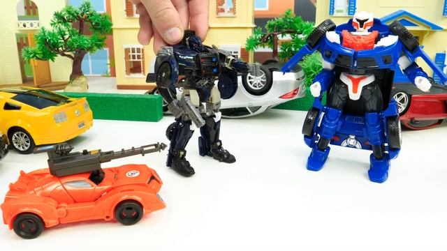 Бамблби видео игры - Новая трансформация Автобота! - Машинки и Роботы Трансформеры игры битвы онлайн смотреть онлайн