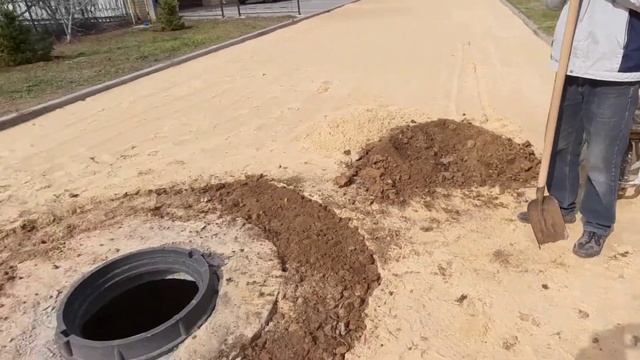 Обустройство дороги с помощью асфальтной крошки. смотреть онлайн