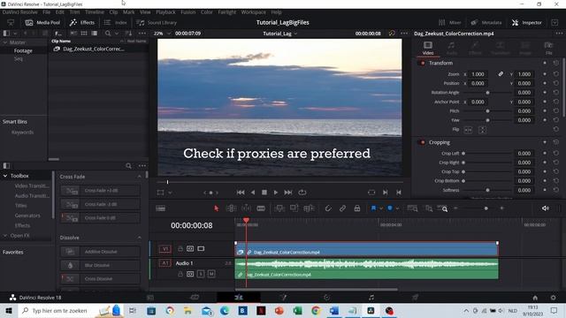 Learn how to generate PROXY Media in DaVinci Resolce to Avoid LAG while editing! смотреть онлайн