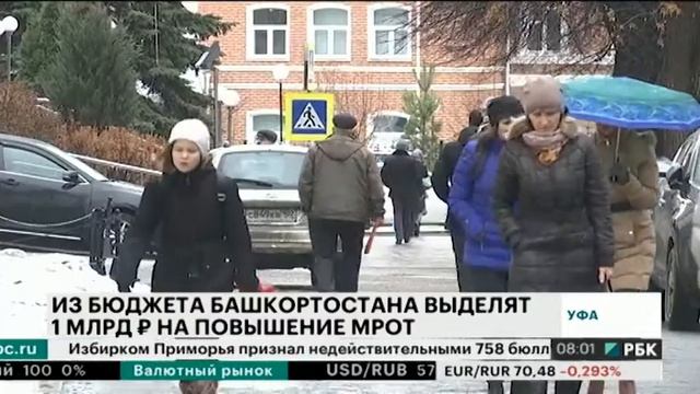 Из бюджета Башкортостана выделят 1 млрд руб. на повышение МРОТ смотреть онлайн