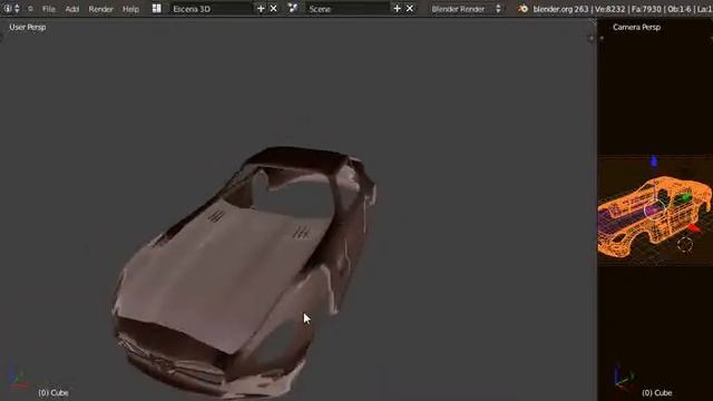 [Blender 3D] - modelado de Auto PP con Matcap смотреть онлайн