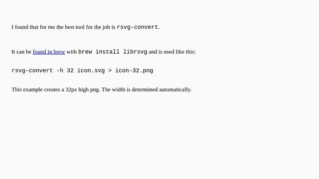 Command-line application for converting SVG to PNG on Mac OS X смотреть онлайн