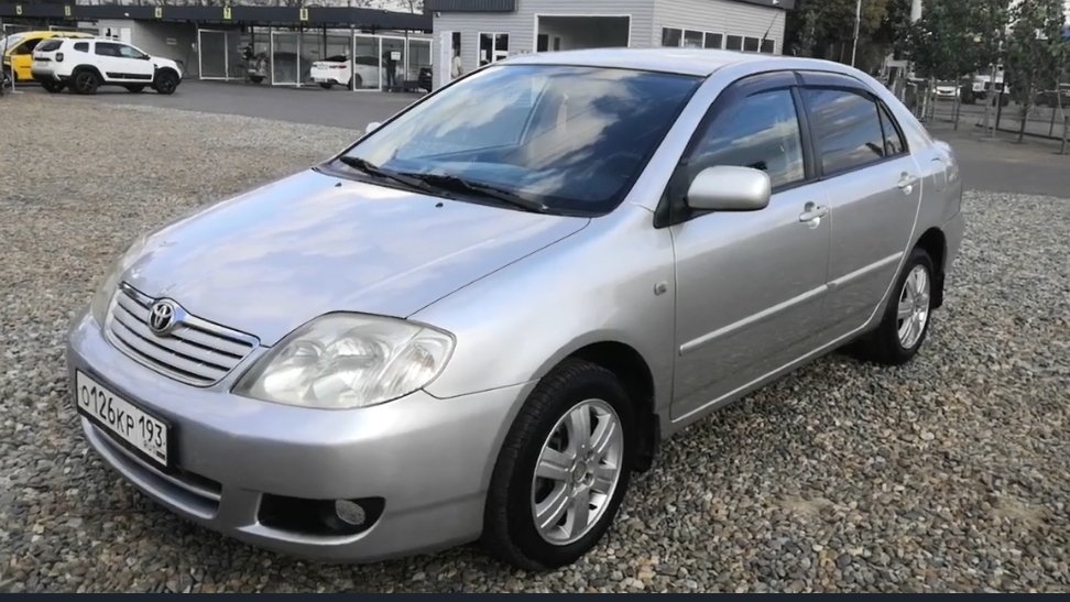 Toyota corolla 120 2006г 1.4. смотреть онлайн