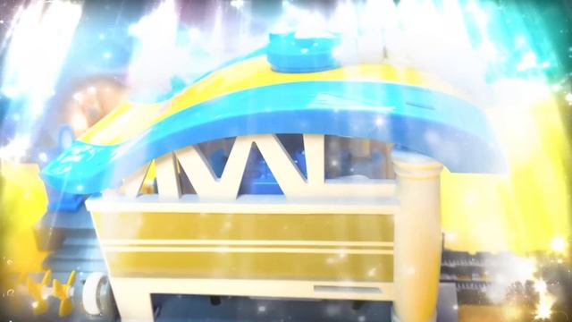 Веселые игры девочкам - Сундук Русалки и автомойка для РОБОТЫ - ПОЕЗДА. Видео с игрушками смотреть онлайн