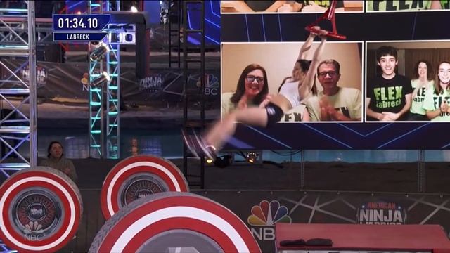 Jesse Labreck at the Vegas Finals: Stage 1 - American Ninja Warrior 2021 смотреть онлайн