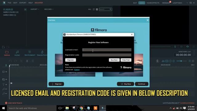 How to register Wondershare Flimora 8.5.1 смотреть онлайн