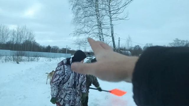 Делаем забор зимой в Рязани.