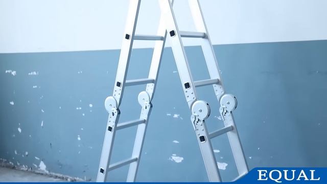 How to Use EQUAL Aluminium Multipurpose Ladder | User Guide смотреть онлайн