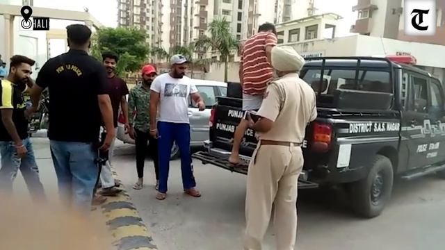 100 cops arrive at Homeland Society in Mohali, search 20-25 flats смотреть онлайн