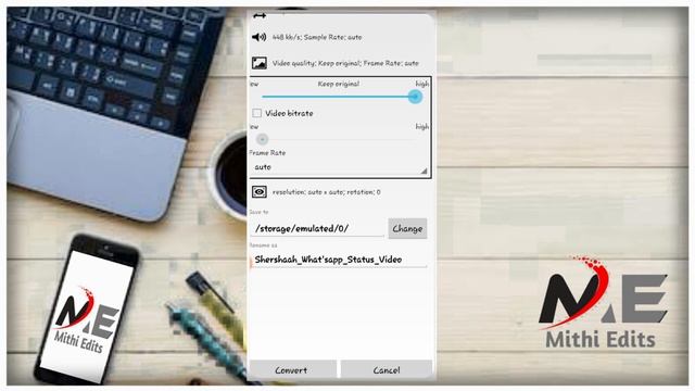 How To Convert Low Quality Video To High Quality | Convert Video HD 1080p In Android | Mithi Edits смотреть онлайн