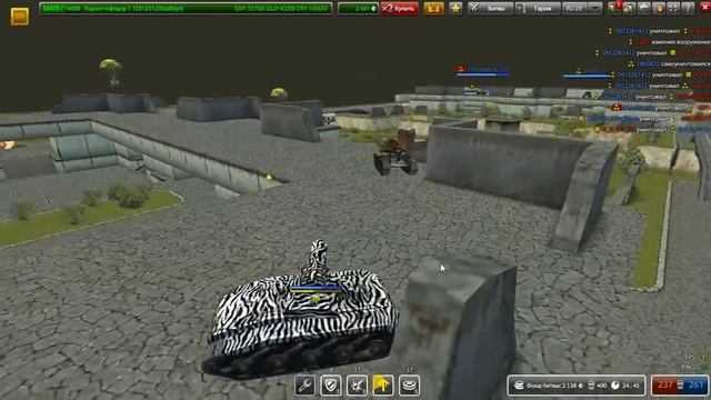 Танки онлайн играю на карте Брест 3.