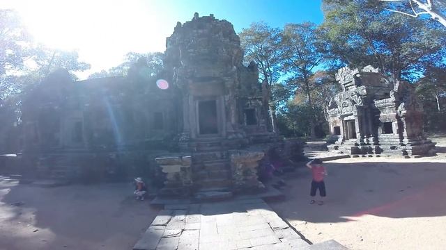 Thommanon Temple (video 1), Cambodia (Angkor Wat Complex) - January 2016 смотреть онлайн