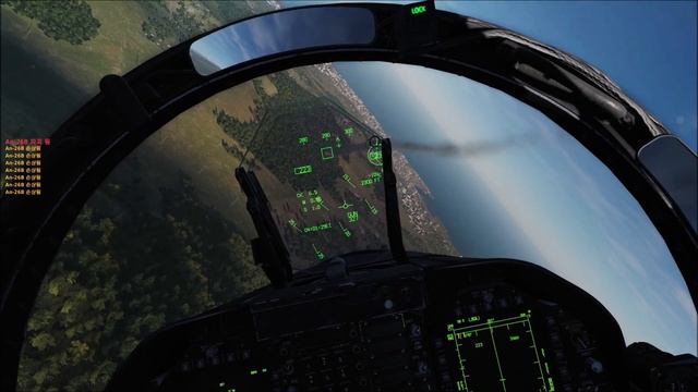 F/A-18C Air-to-Air M61A2 GUN Fire(Radar Tracking) Guide | DCS World смотреть онлайн