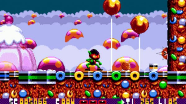 Zool Ninja of the Nth Dimension (Sega Mega Drive) - Полное прохождение (LongPlay) [1080p] [60FPS]