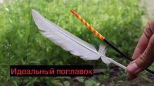 Как сделать ИДЕАЛЬНЫЙ поплавок своими руками из гусиного пера.