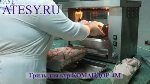 Гриль для кур карусельный Командор 4М от компании Фавор. Кухонное оборудование ATESY. Поставка по РФ