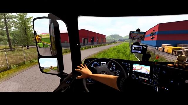 ETS2 Mercedes MP5 -2000HP+tuning Brasov-Seghedin смотреть онлайн