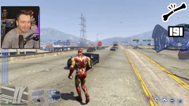 ALLE KNOCHEN als IRON MAN brechen in GTA 5!! смотреть онлайн