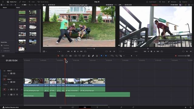Day 25 of 95 days Editing Challenge || Davinci Resolve 18.6 tutorial in telugu || TejaswiEdits смотреть онлайн