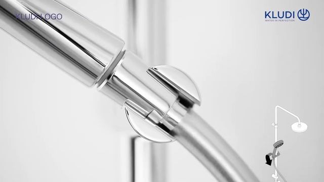 Душевая система KLUDI LOGO THM Dual Shower System 3S 6809205 00 смотреть онлайн