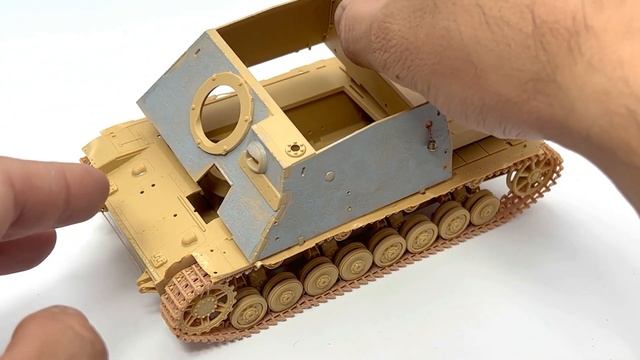 TAMIYA 1/35 BRUMMBAR  Model Building  TANK MODEL  #modelmaking #howtomake #scalemodel