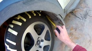 Lada XRay - тест нестандартных колес.