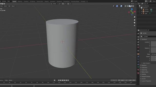 Very perfect smooth cylinder on blender?? смотреть онлайн