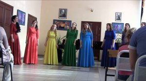Русская народная песня "Перевоз Дуня держала". Вокальный ансамбль "Колорит".