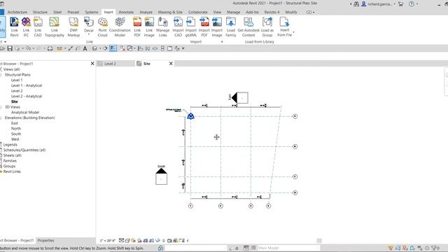 REVIT STRUCTURAL DESIGN PREPARATION - LINKING CAD AND CREATING GRIDS смотреть онлайн