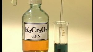 Окислительные свойства дихромата калия