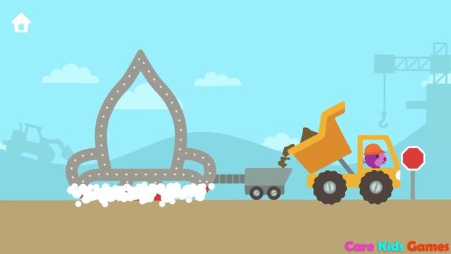 Sago Mini Superhero, Trucks and Diggers & Space Blocks - Sago Mini World Kids Games смотреть онлайн