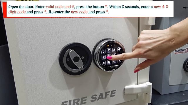 Changing code Electronic code lock Q1 смотреть онлайн