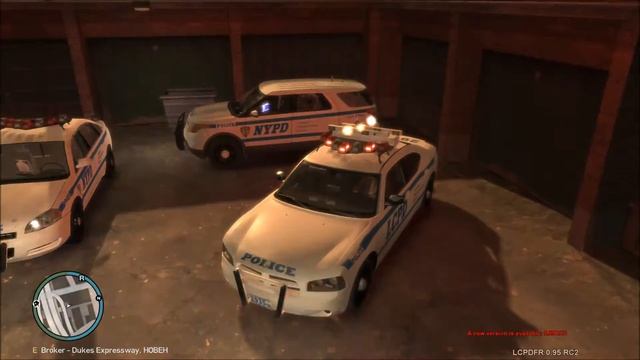 GTA IV: NYPD/LCPD police cars смотреть онлайн