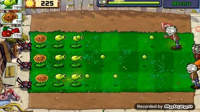 Играть в Зомби против Растений часть 1