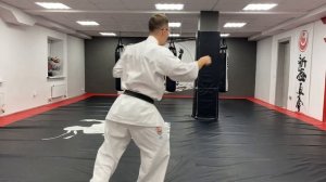 Ката на 8 кю (синий пояс) Тайкеку соно сан